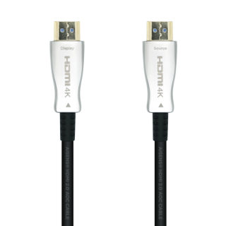 cable hdmi aisens v2.0 optico activo aoc 4k60hz m/m 15m negro