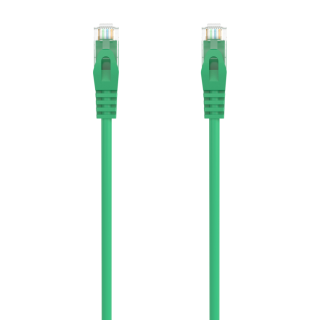 cable red aisens latiguillo rj45 lszh cat.6a utp awg24 0.5m verde