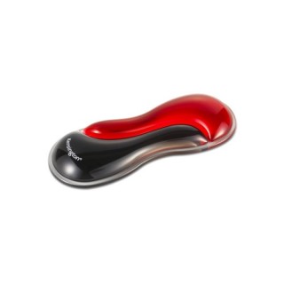 kensington reposamunecas duo gel para raton/trackball slim color negro / rojo kensington k62440ww