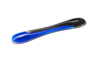 kensington reposamunecas duo gel teclado slim color negro / azul kensington k62441ww