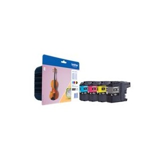 brother pack cartuchos tinta brother lc127xlvalbp negro cian magenta amarillo - dcp j4110dw -  mfc j