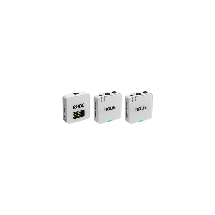 microfono rode wireless go iii white usb c trs 20hz omnidirectional alcance 260m