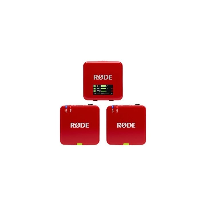 microfono rode wireless go iii red usb c trs 20hz omnidirectional alcance 260m