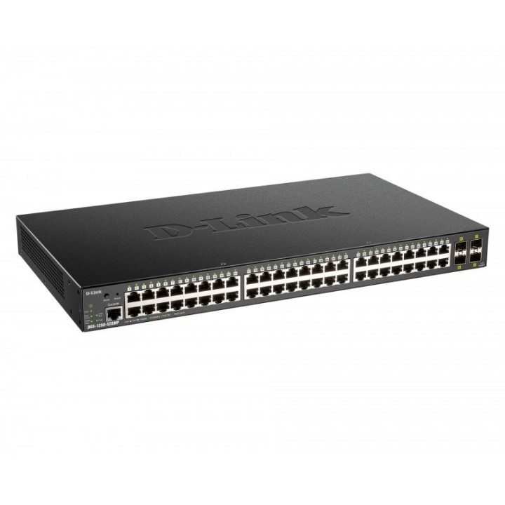 d link dgs 1250 52xmp/e switch 48xg poe+4x10g sfp+