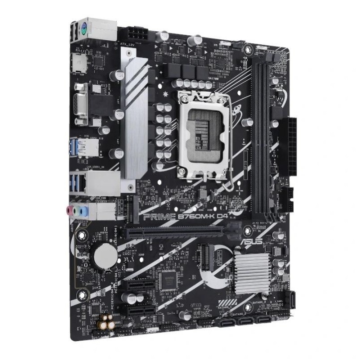 asus placa base prime b760m k d4 matx 1700