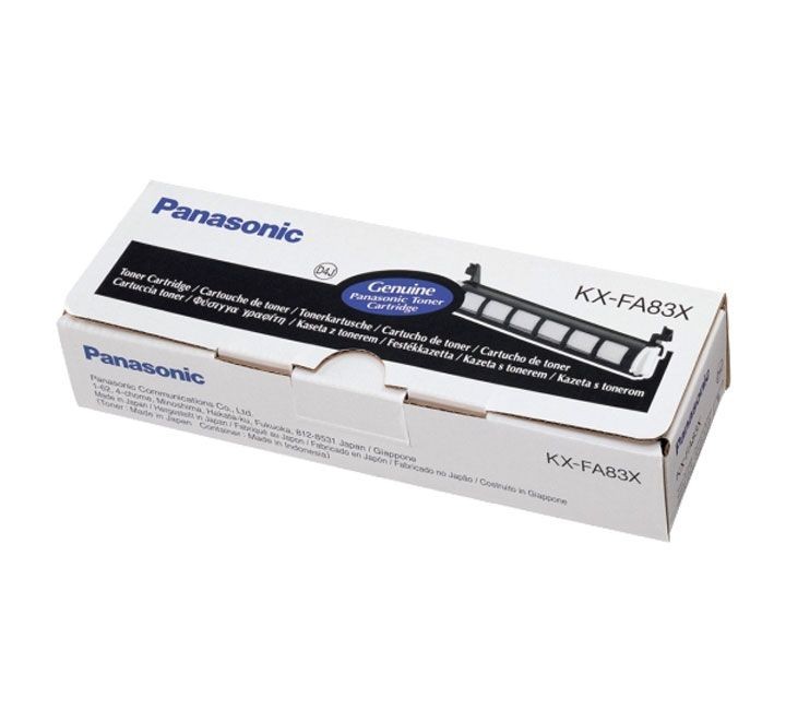 toner laser negro panasonic original kx-fa83x