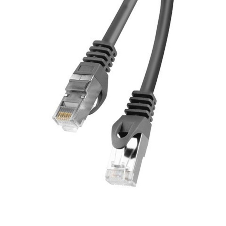 lanberg cable red lanberg latiguillo cat.6 ftp fluke passed 5m negro