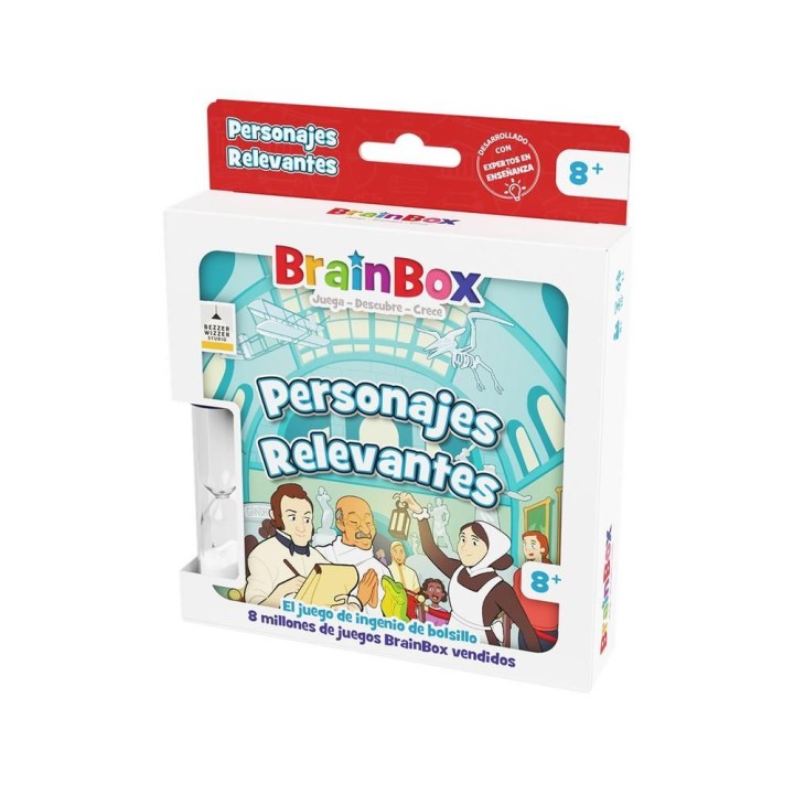 juegos juego de mesa brainbox pocket personajes relevantes edad recomendada 8 a?os