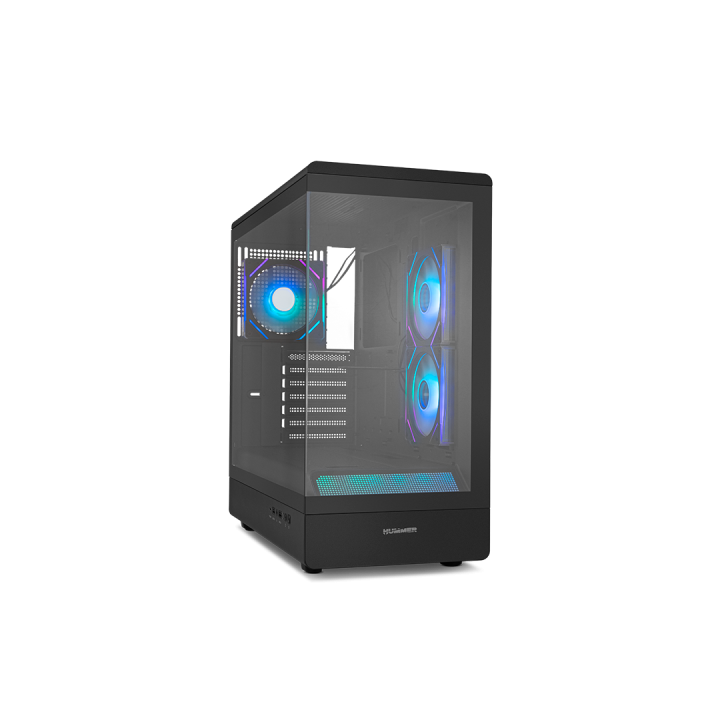 nox nox hummer nxhummersignalbk carcasa de ordenador midi tower negro