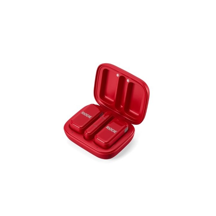 microfono rode wireless micro c red usb c 21h battery gainassist 21dba 73db
