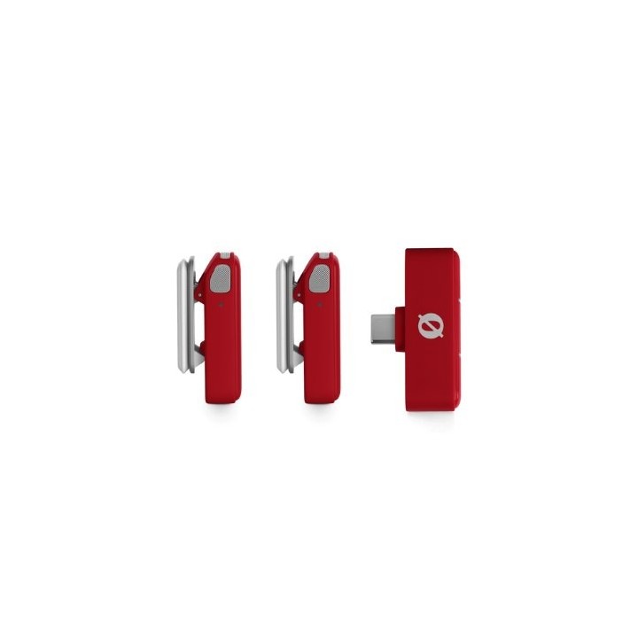 microfono rode wireless micro c red usb c 21h battery gainassist 21dba 73db