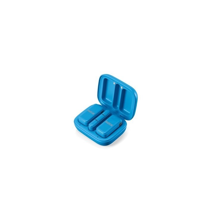 microfono rode wireless micro c blue usb c 21h battery gainassist 21dba 73db
