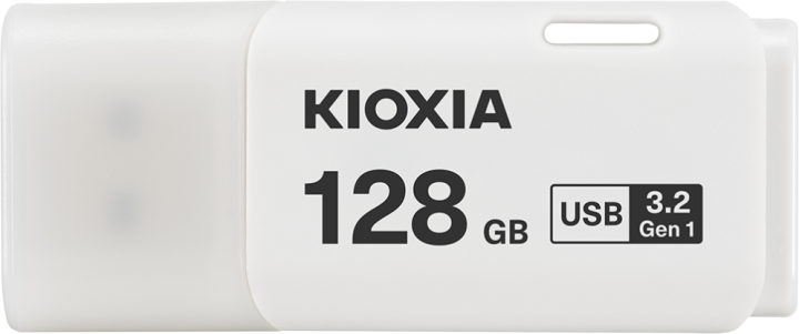 usb 3.2 kioxia 128gb u301 blanco