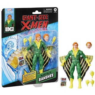 hasbro figura hasbro marvel legends giant   size x   men mini comics banshee