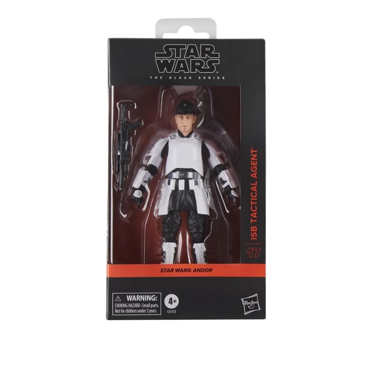 hasbro figura hasbro star wars the black series andor isb tactical agent