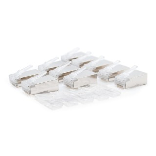 nanocable conector rj45 8 hilos ftp cat.6 10 uds