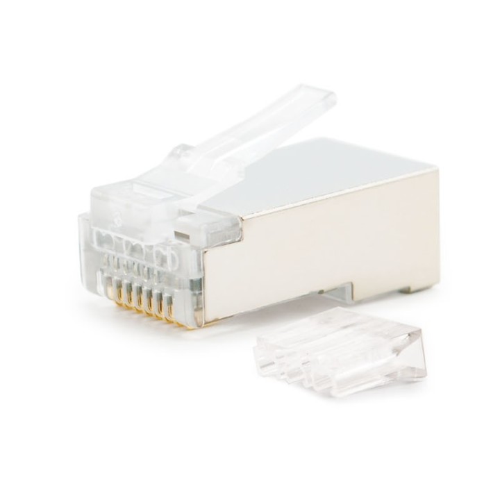 nanocable conector rj45 8 hilos ftp cat.6 10 uds