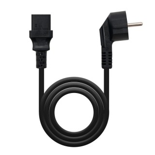 nanocable cable alimentacion  cpu, cee7/m c13/h, 1