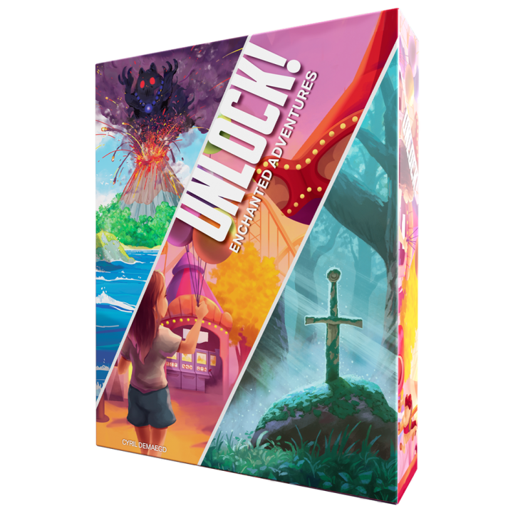 juegos juego de mesa unclock enchanted adventures