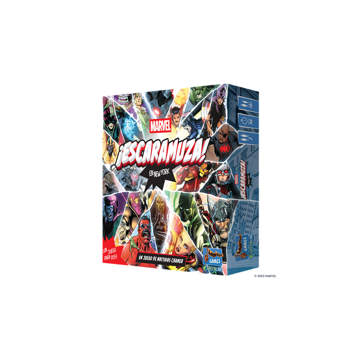 juegos juego de mesa marvel escaramuza en new york