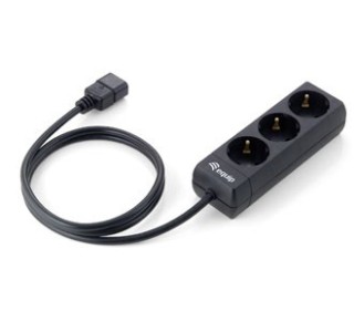 equip regleta equip 3 tomas especial sais conector iec macho 1.1m
