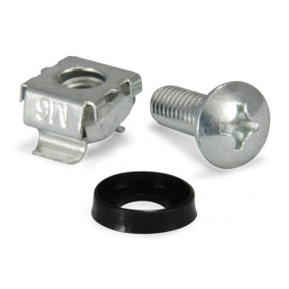 equip kit tornilleria m6 equip para armario rack 19 pulgadas 20uds