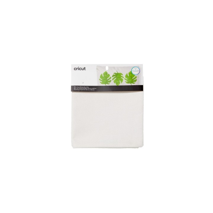 cricut cricut 2007484 funda de almohada crema de color poliester