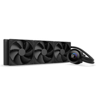 nzxt nzxt kraken plus 360 procesador sistema de refrigeracion liquida todo en uno 12 cm negro