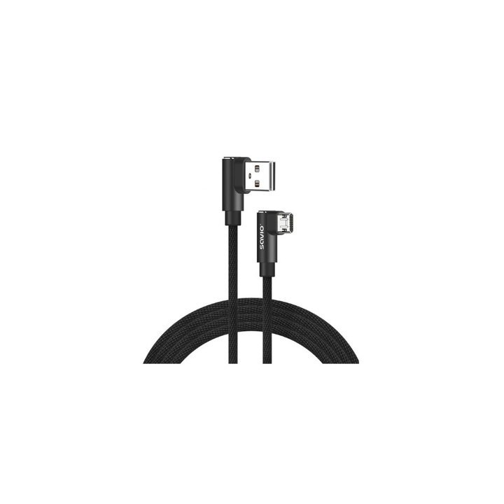 cable reversible usb savio micro a usb a 2m cl 162 quick charge 2.4a transf.datos 480 mbs cable 2m