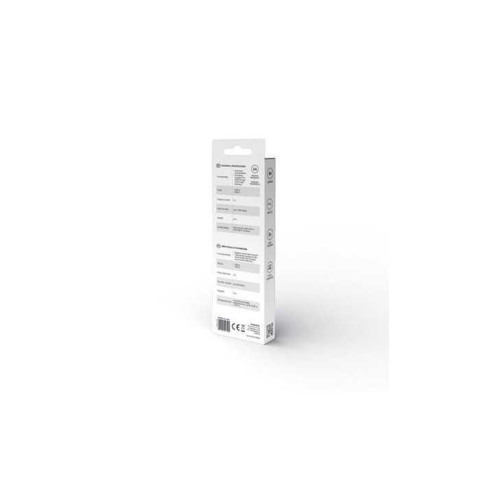 cable usb a a usb c savio cl 168 blanco usb 2.0 carga rapida trans. datos  480 mbs