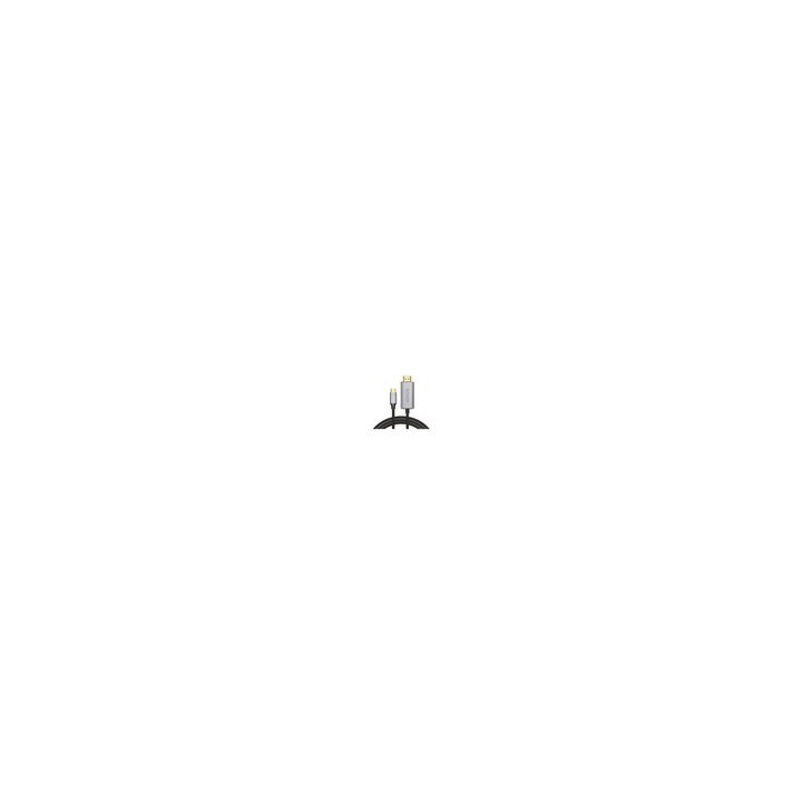 cable usb c a hdmi savio cl 170 gris negro cable usb c a hdmi plug