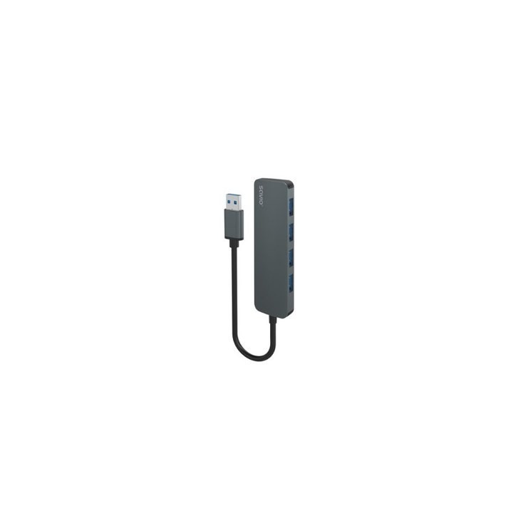 hub usb 3.1 savio ak 53 negro 4 × usb 3.1 5 gbps plug