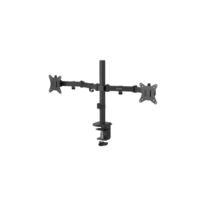soporte tv mon savio um 03 17 32? 2 brazos ergonomico max 9kg vesa 75 100