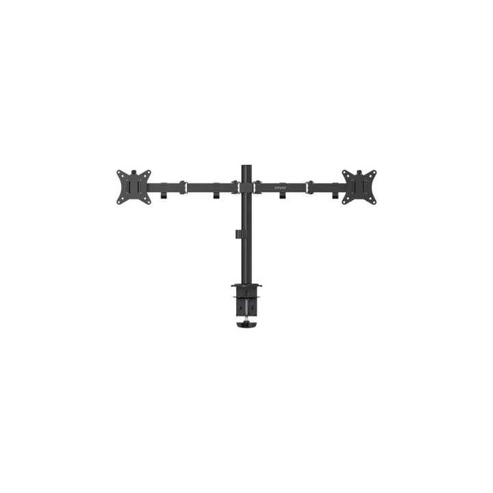 soporte tv mon savio um 03 17 32? 2 brazos ergonomico max 9kg vesa 75 100