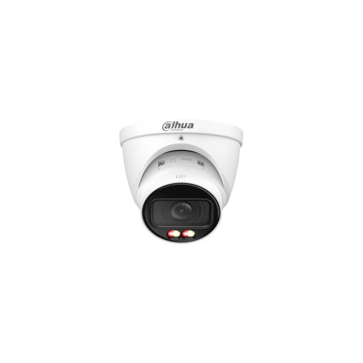 dahua  dh ipc hdw3449tp zs il 27135  dahua camara ip turret serie 3 4mp smart dual light, ip67, smd