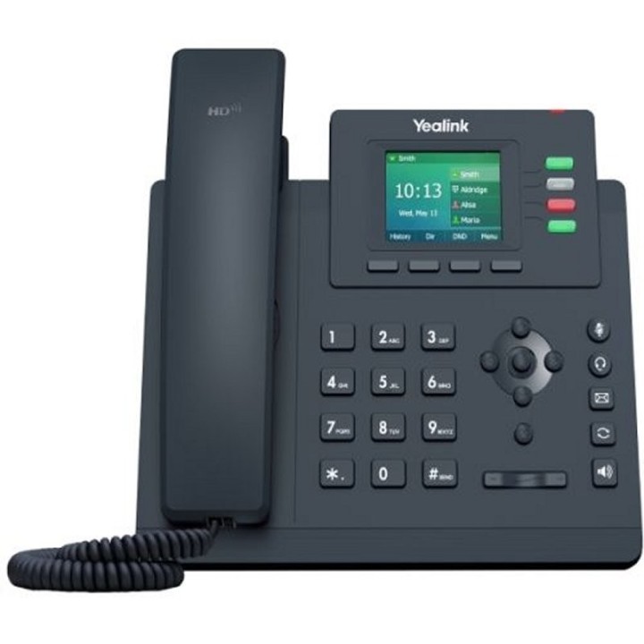 yealink sip t33g 4 cuentas, con poe, sin psu