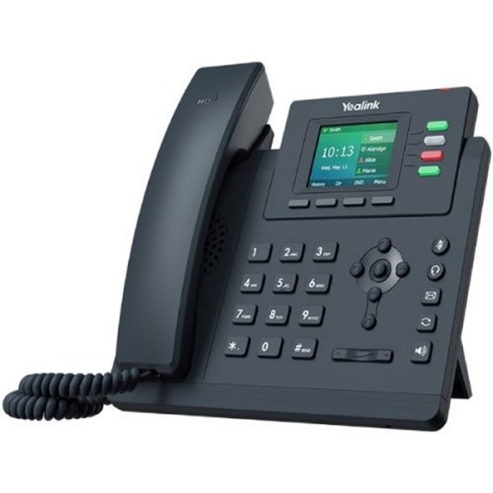 yealink sip t33g 4 cuentas, con poe, sin psu