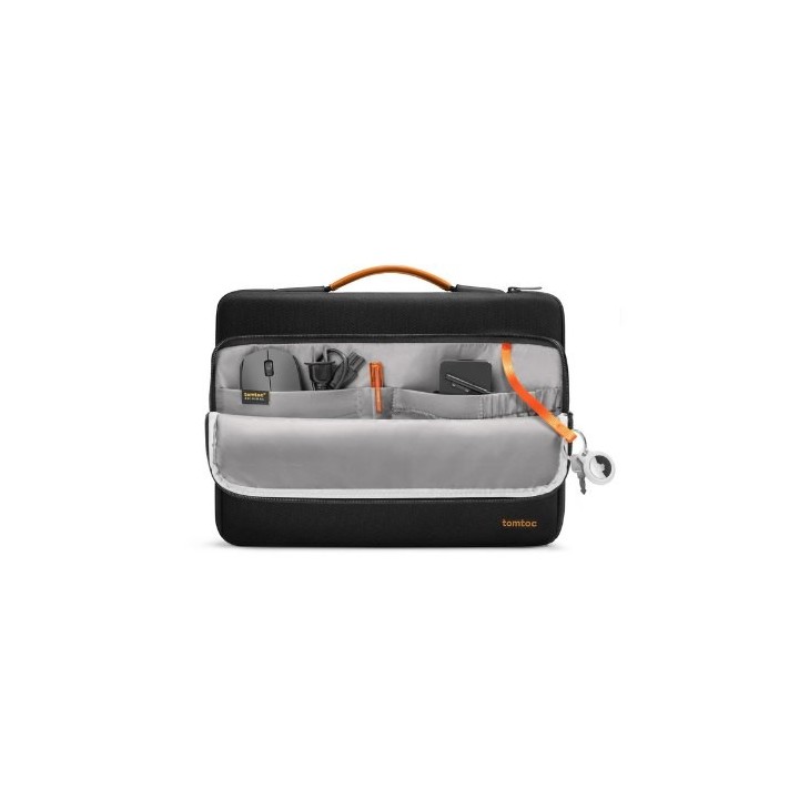 maletin portatil 16  tomtoc defender a14 black refuerzo cornerarmor