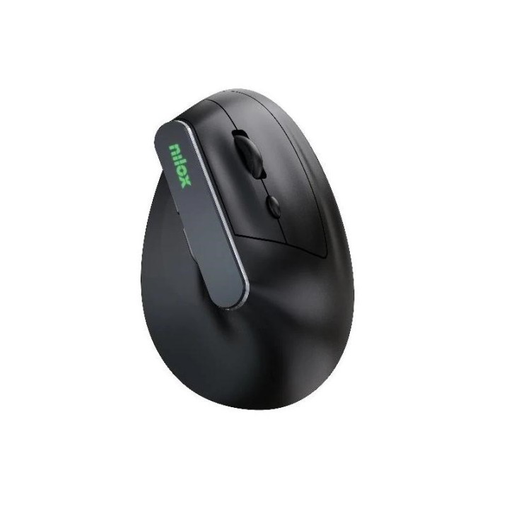 nilox raton wir vertical rec. silen 1600 dpi negro