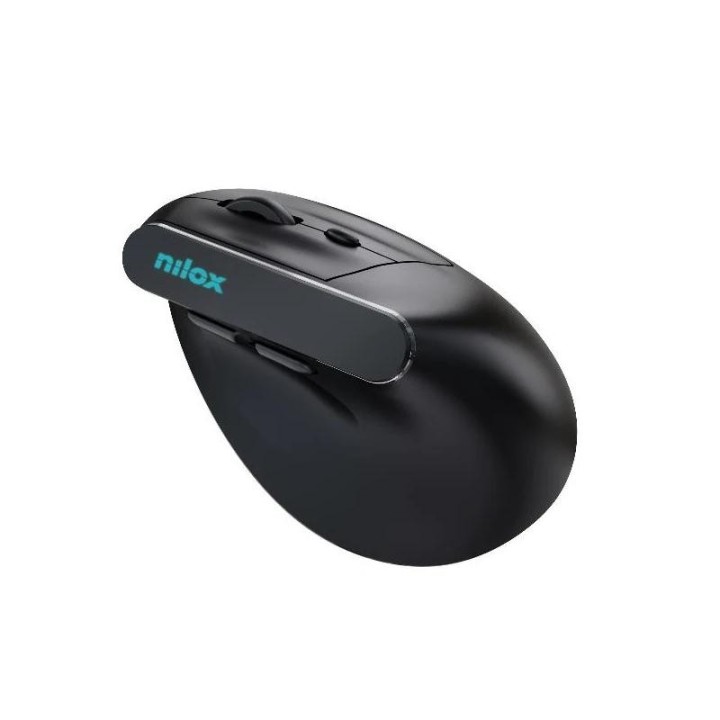 nilox raton wir vertical rec. silen 1600 dpi negro