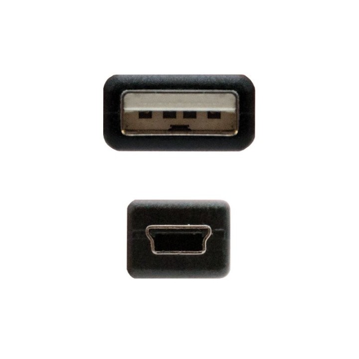 nanocable cable usb 2.0 tipo a/m mini usb 5pin/m1m