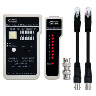 nanocable testeador cable rj11/rj12/rj45, coaxial
