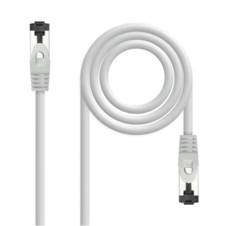 nanocable cable red cat. 8.1 2ghz sstp blanco 0,5m
