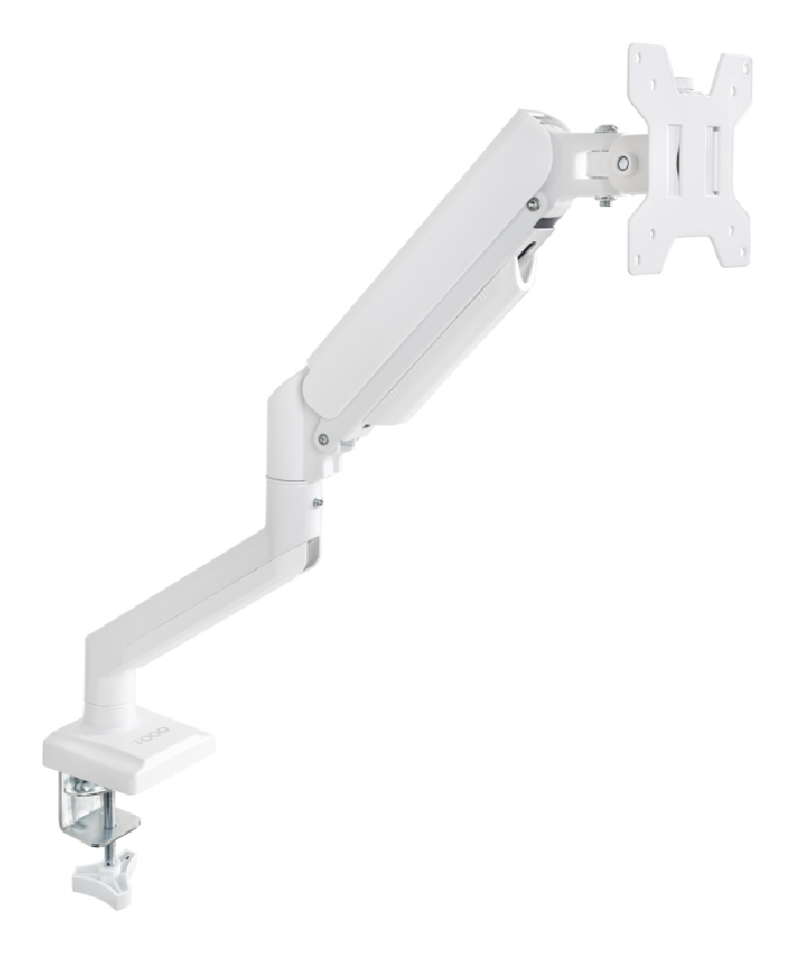 soporte mesa tooq pant. gira incli 1 brazo 13 34 blanco