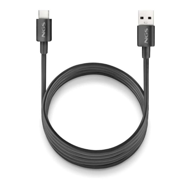ngs cable carga rapida usb a a usb c 1m negro
