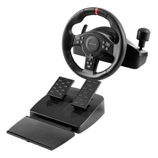 mars gaming volante simulacion carreras negro