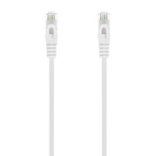 cable red aisens latiguillo rj45 lszh cat.6a utp awg24 1.5m blanco