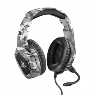 trust trust gxt 488 forze ps4 auriculares diadema conector de 3,5 mm negro, gris
