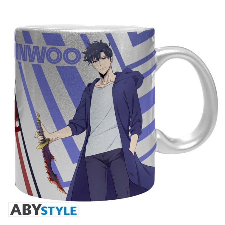 abystyle taza abystyle solo leveling jinwoo e igris 320 ml
