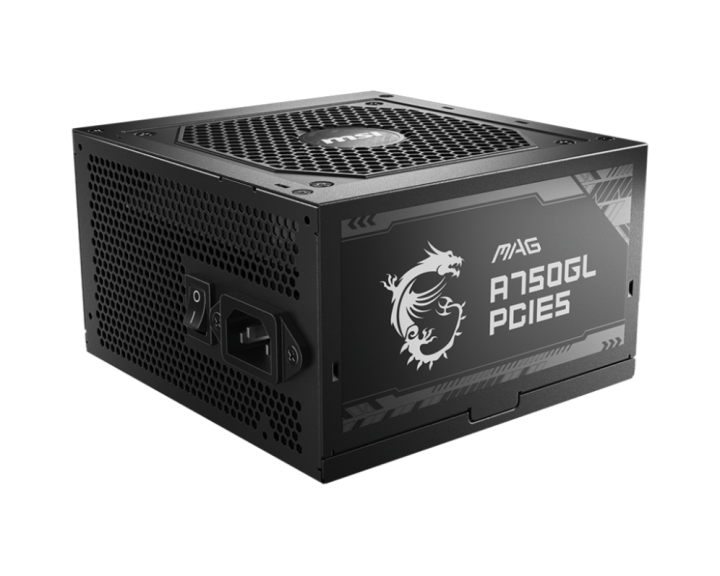 fuente alimentacion msi mag a750gl pcie5 750w 80+ gold